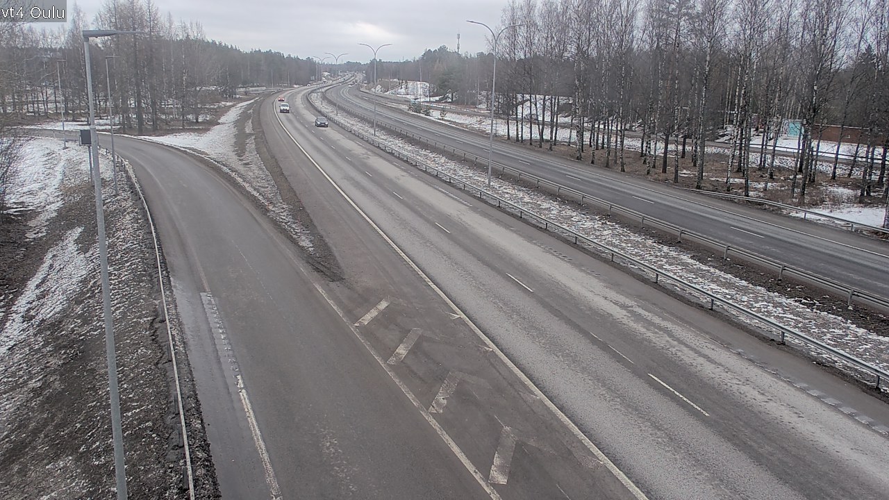 Weather Camera Image Road 4 Oulu, Oulu, Pohjois-Pohjanmaa