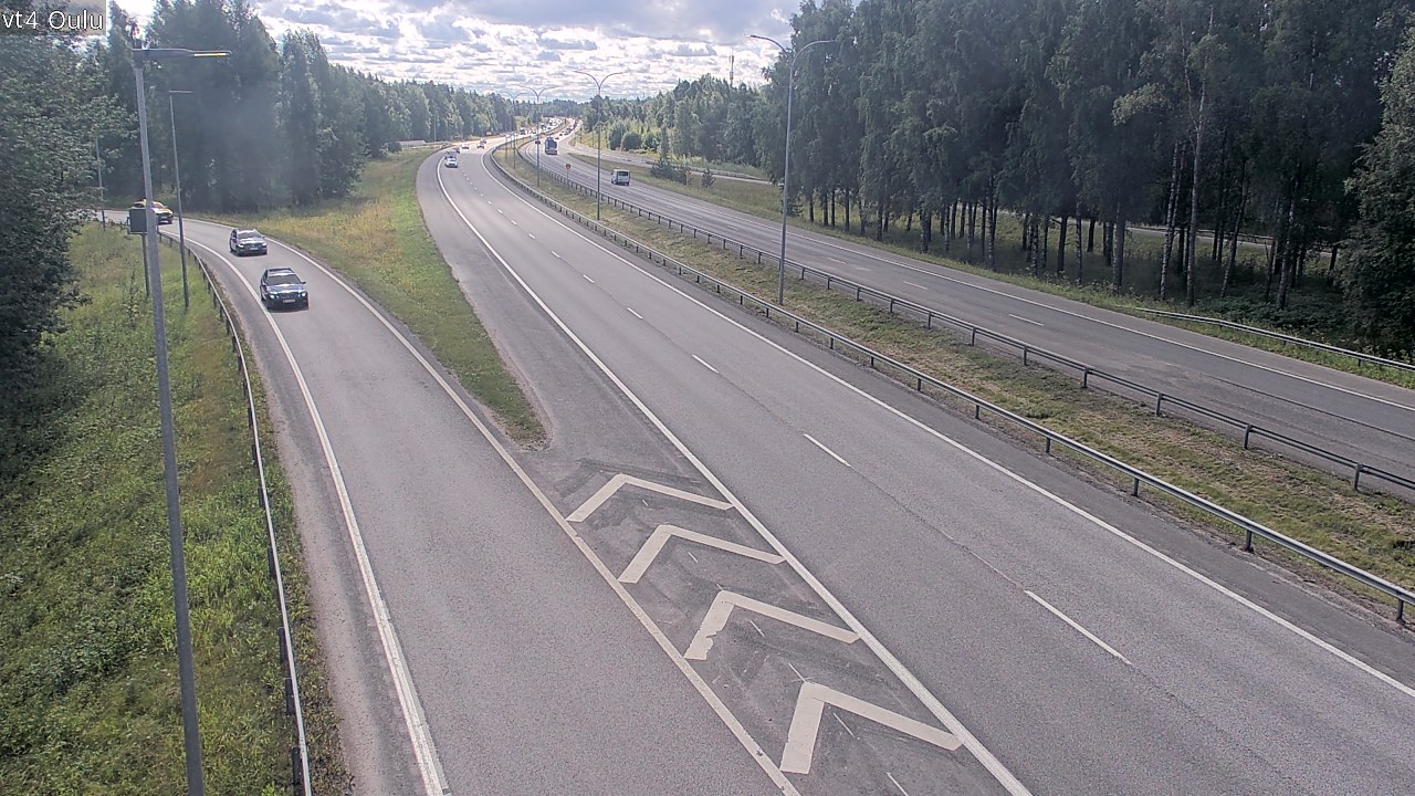 Kelikamerat Kuva Tie 4 Oulu, Oulu, Pohjois-Pohjanmaa