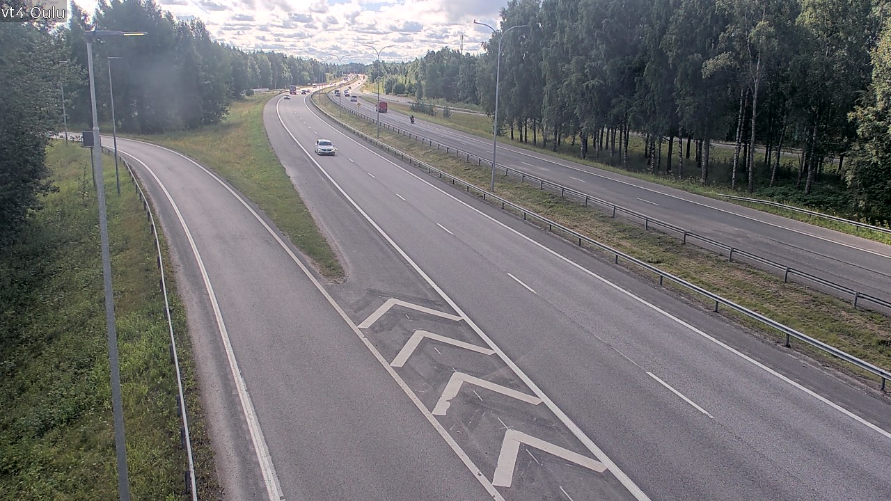Kelikamerat Kuva Tie 4 Oulu, Oulu, Pohjois-Pohjanmaa