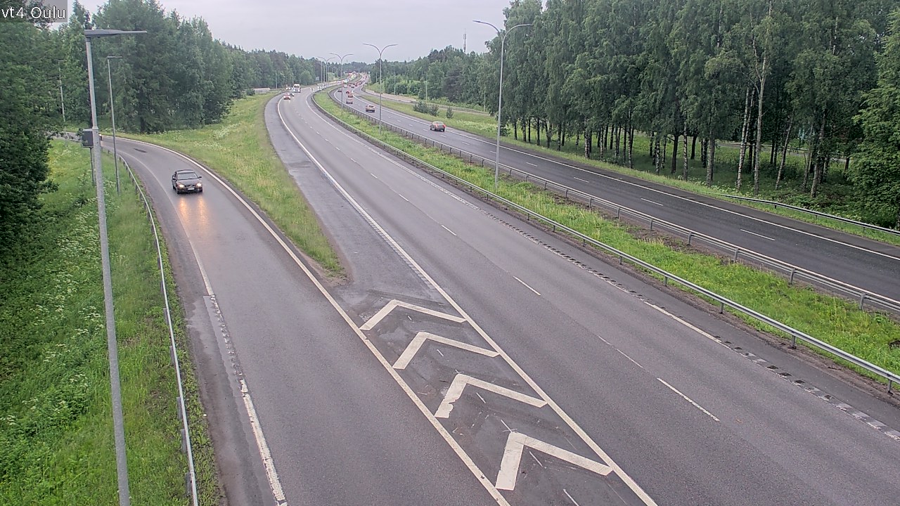 Kelikamerat Kuva Tie 4 Oulu, Oulu, Pohjois-Pohjanmaa