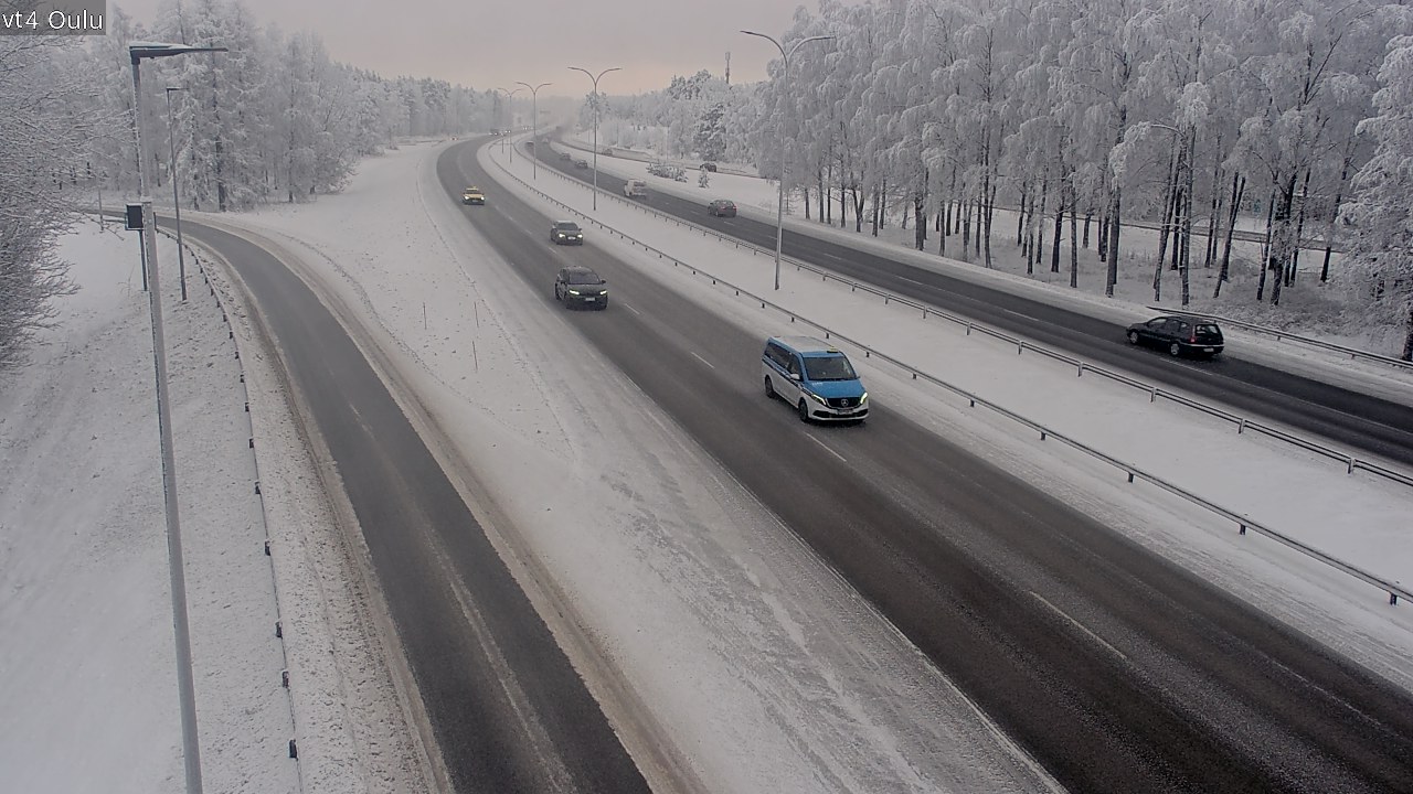 Weather Camera Image Road 4 Oulu, Oulu, Pohjois-Pohjanmaa