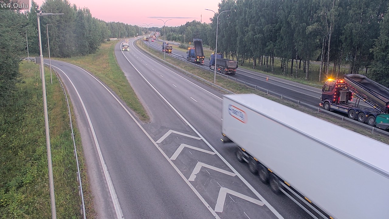 Kelikamerat Kuva Tie 4 Oulu, Oulu, Pohjois-Pohjanmaa
