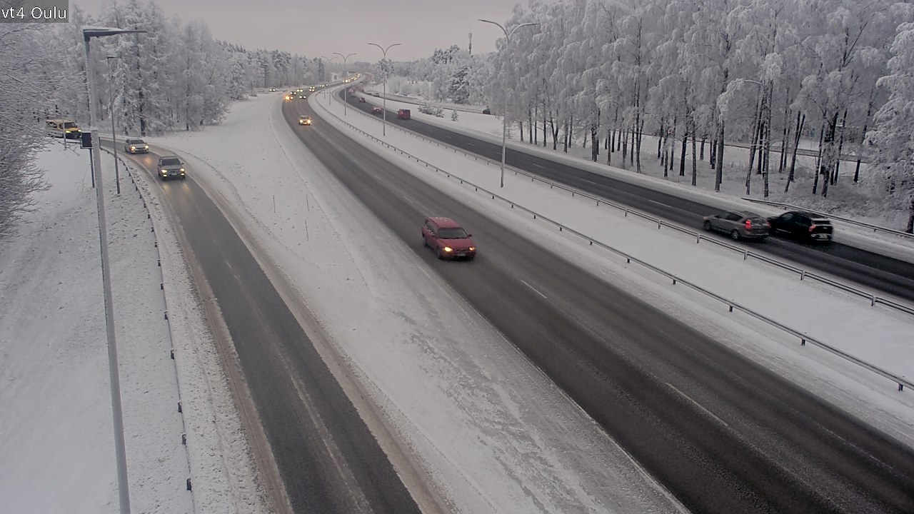 Weather Camera Image Road 4 Oulu, Oulu, Pohjois-Pohjanmaa