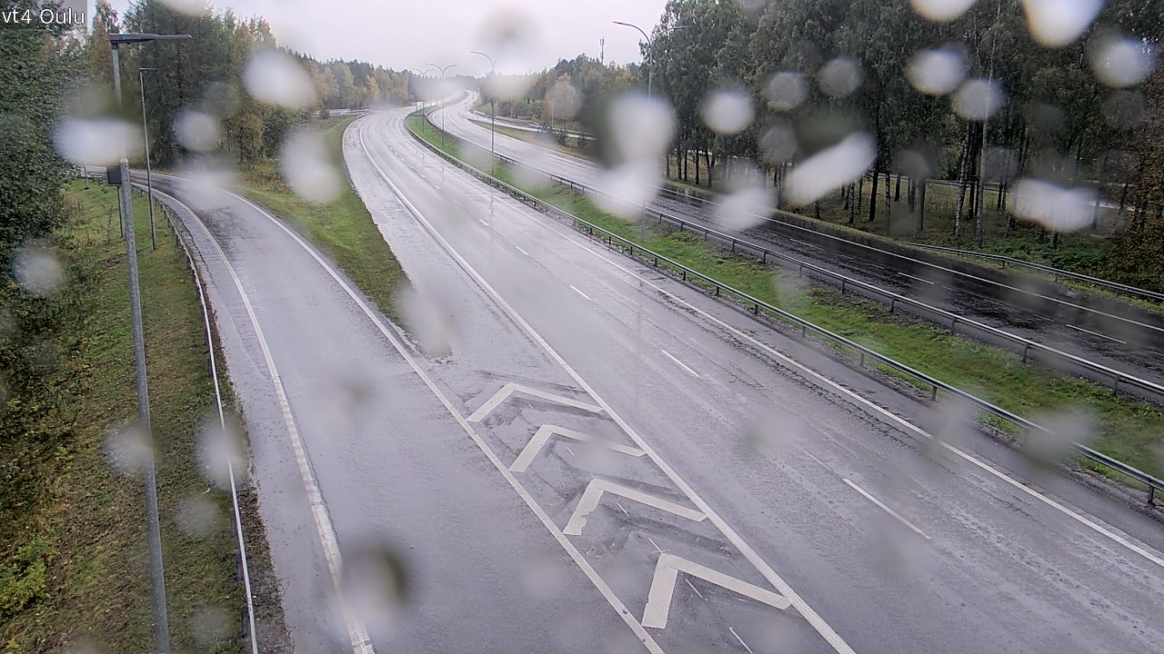 Weather Camera Image Road 4 Oulu, Oulu, Pohjois-Pohjanmaa