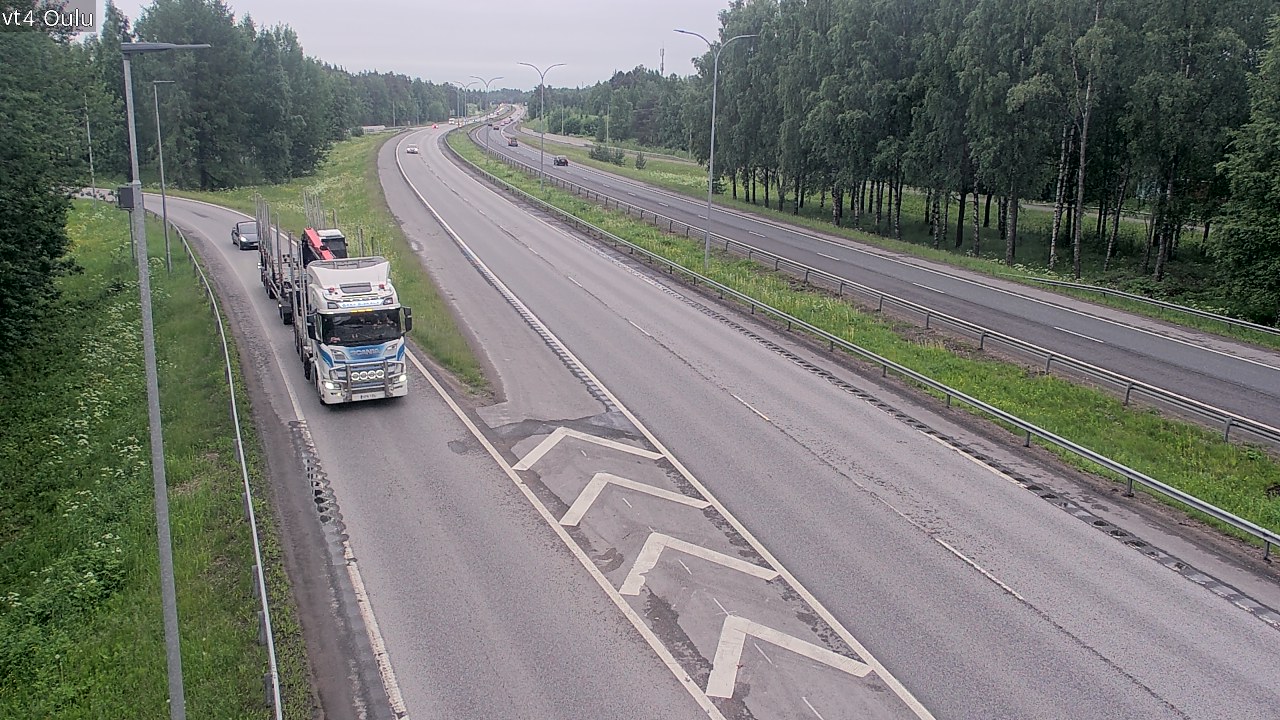Kelikamerat Kuva Tie 4 Oulu, Oulu, Pohjois-Pohjanmaa