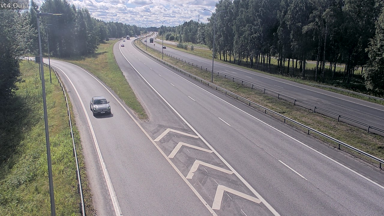 Kelikamerat Kuva Tie 4 Oulu, Oulu, Pohjois-Pohjanmaa