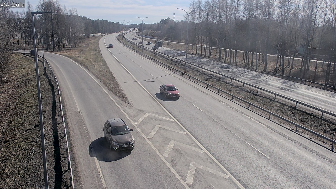 Kelikamerat Kuva Tie 4 Oulu, Oulu, Pohjois-Pohjanmaa