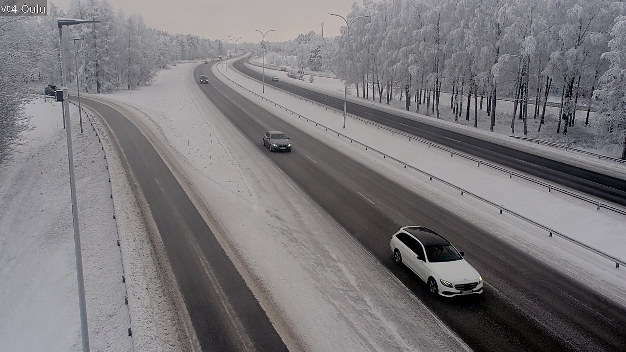 Weather Camera Image Road 4 Oulu, Oulu, Pohjois-Pohjanmaa