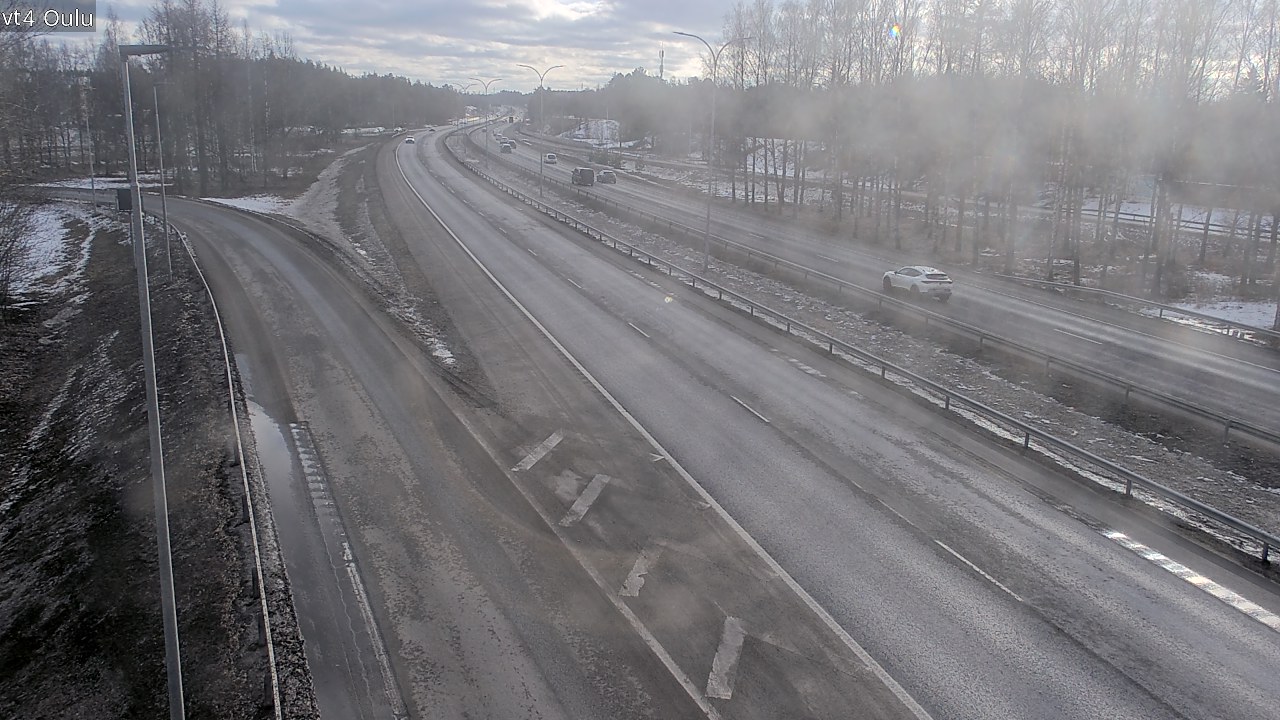 Weather Camera Image Road 4 Oulu, Oulu, Pohjois-Pohjanmaa