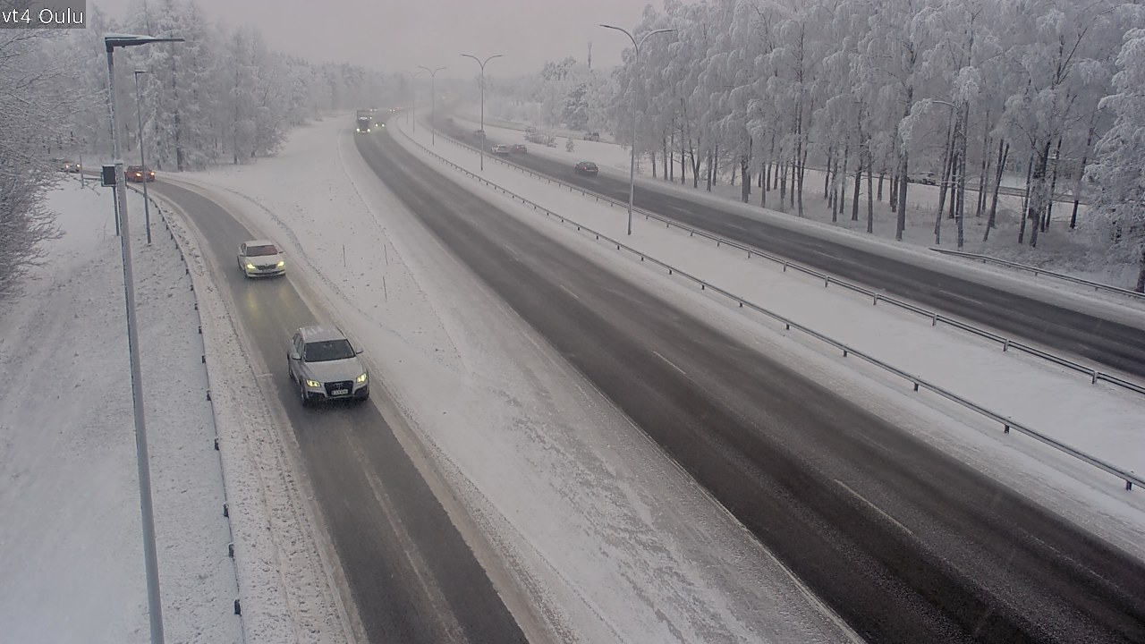 Weather Camera Image Road 4 Oulu, Oulu, Pohjois-Pohjanmaa