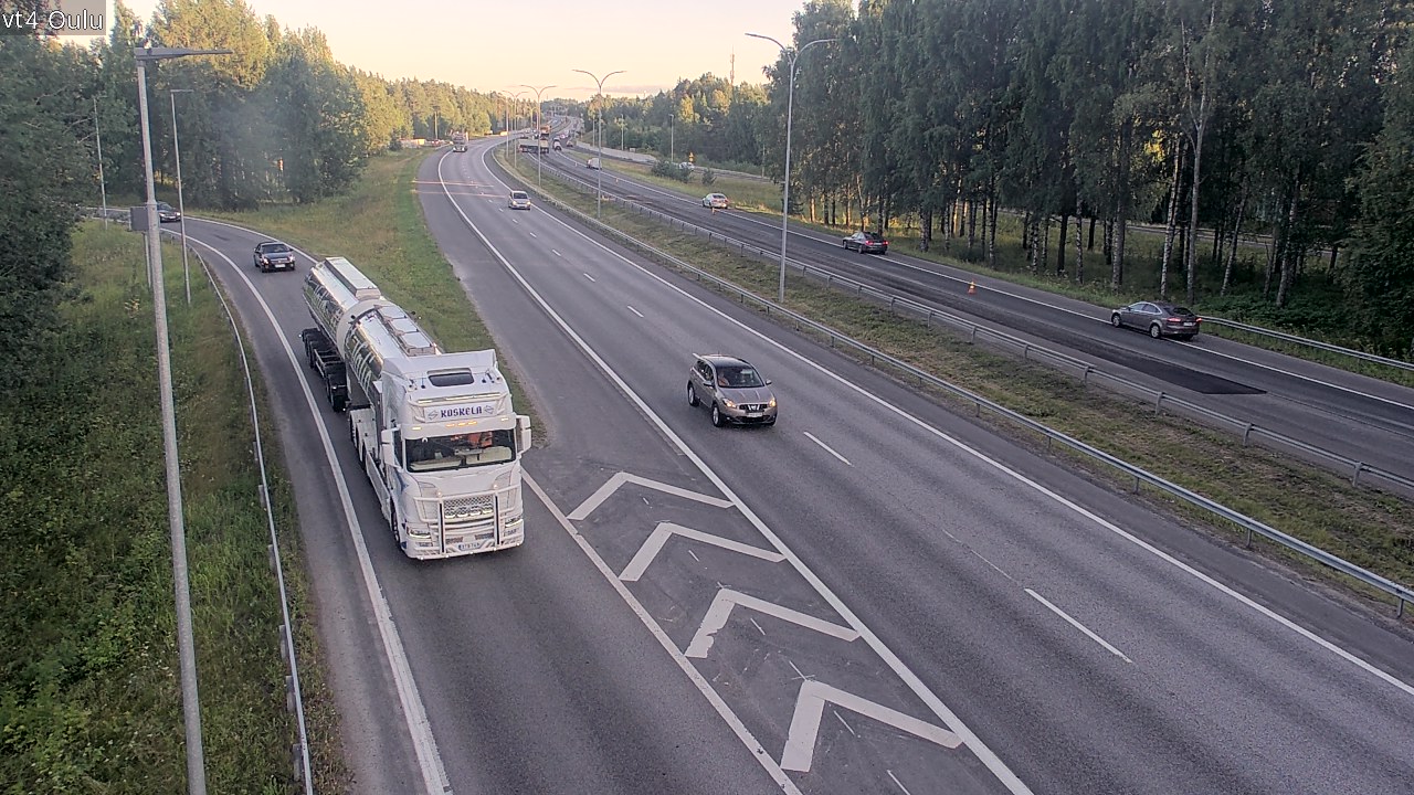 Kelikamerat Kuva Tie 4 Oulu, Oulu, Pohjois-Pohjanmaa