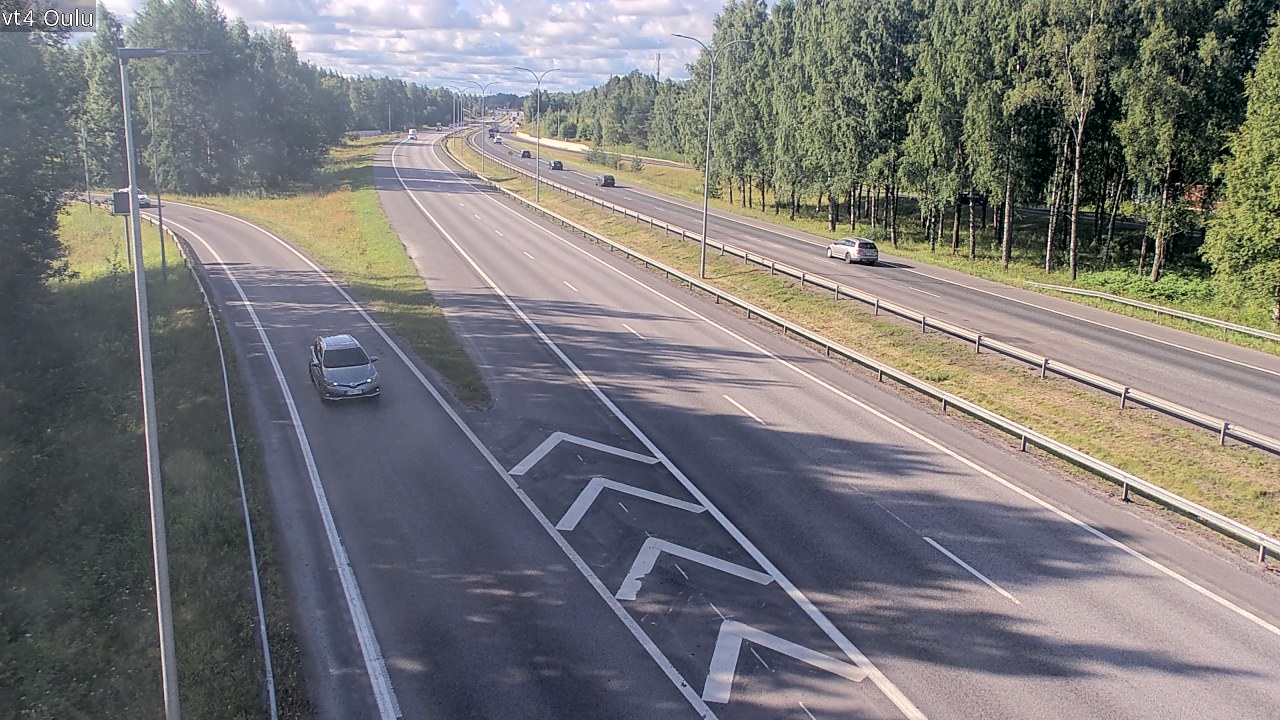 Kelikamerat Kuva Tie 4 Oulu, Oulu, Pohjois-Pohjanmaa