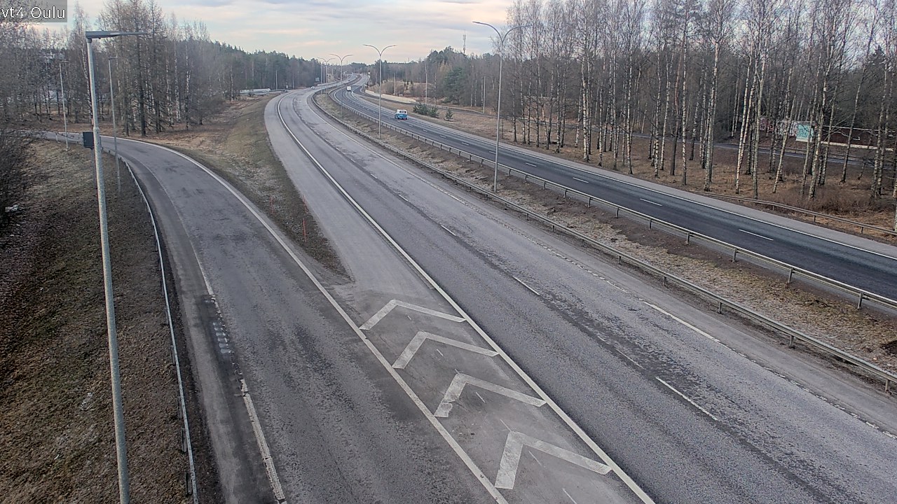 Kelikamerat Kuva Tie 4 Oulu, Oulu, Pohjois-Pohjanmaa