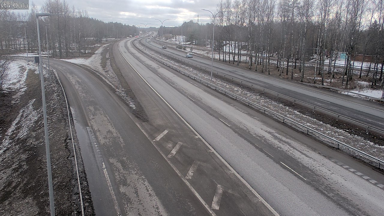 Weather Camera Image Road 4 Oulu, Oulu, Pohjois-Pohjanmaa