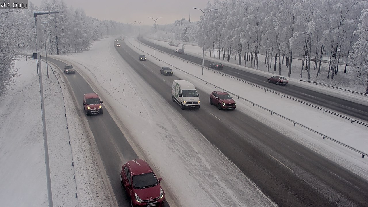 Weather Camera Image Road 4 Oulu, Oulu, Pohjois-Pohjanmaa