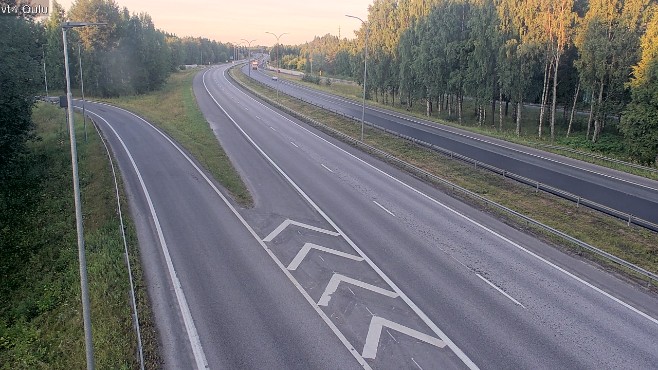 Kelikamerat Kuva Tie 4 Oulu, Oulu, Pohjois-Pohjanmaa