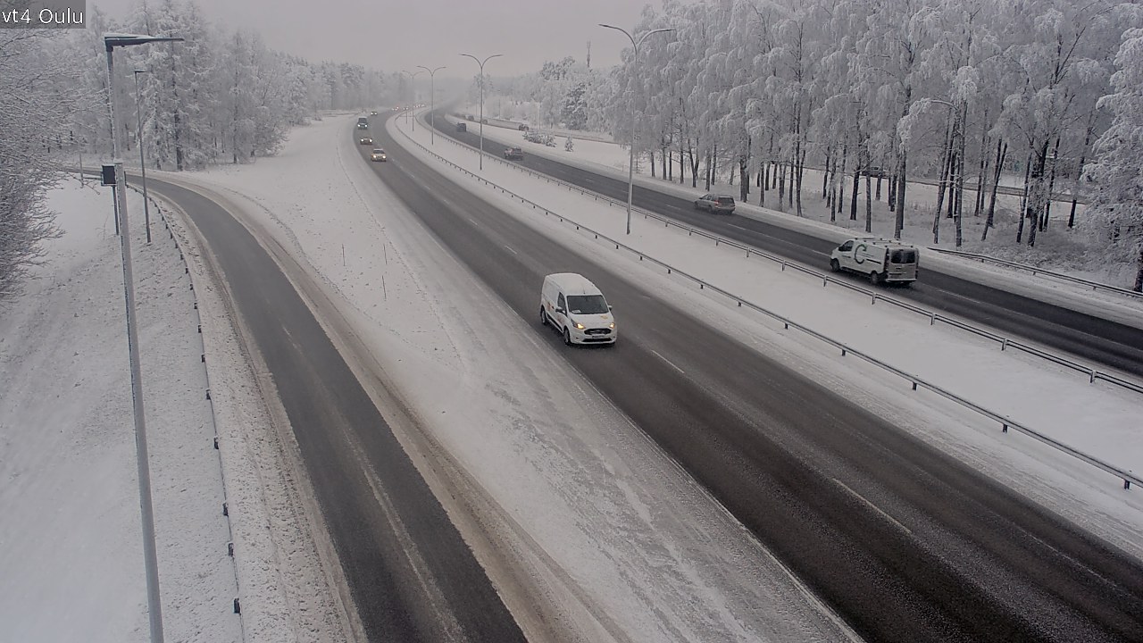 Weather Camera Image Road 4 Oulu, Oulu, Pohjois-Pohjanmaa