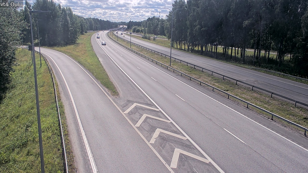 Kelikamerat Kuva Tie 4 Oulu, Oulu, Pohjois-Pohjanmaa