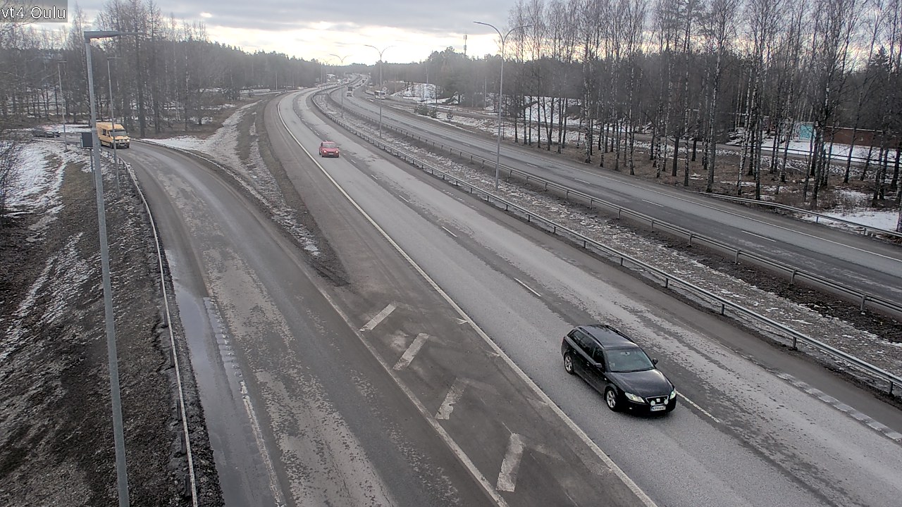 Weather Camera Image Road 4 Oulu, Oulu, Pohjois-Pohjanmaa