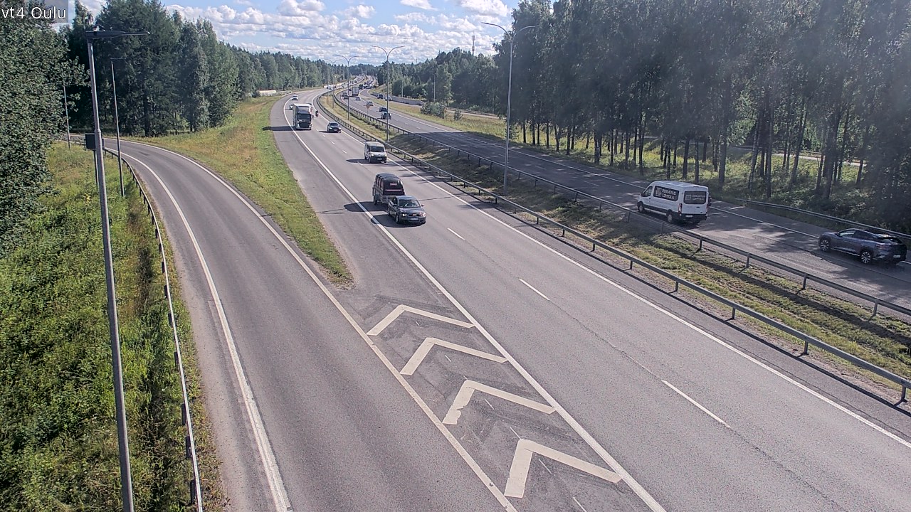 Kelikamerat Kuva Tie 4 Oulu, Oulu, Pohjois-Pohjanmaa