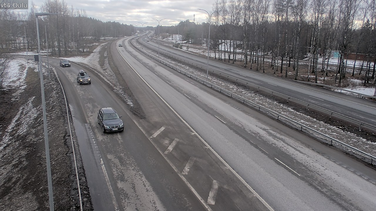Weather Camera Image Road 4 Oulu, Oulu, Pohjois-Pohjanmaa