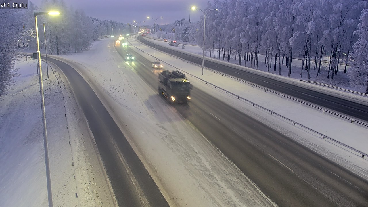Kelikamerat Kuva Tie 4 Oulu, Oulu, Pohjois-Pohjanmaa