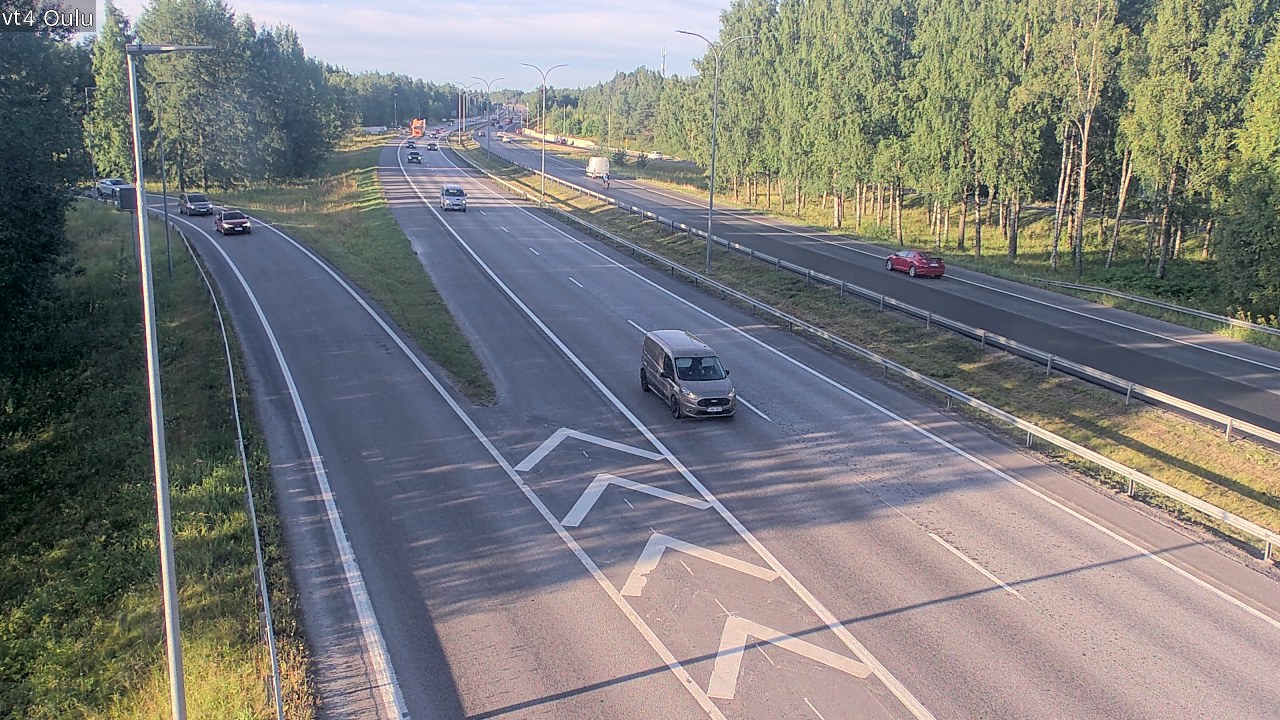 Weather Camera Image Road 4 Oulu, Oulu, Pohjois-Pohjanmaa
