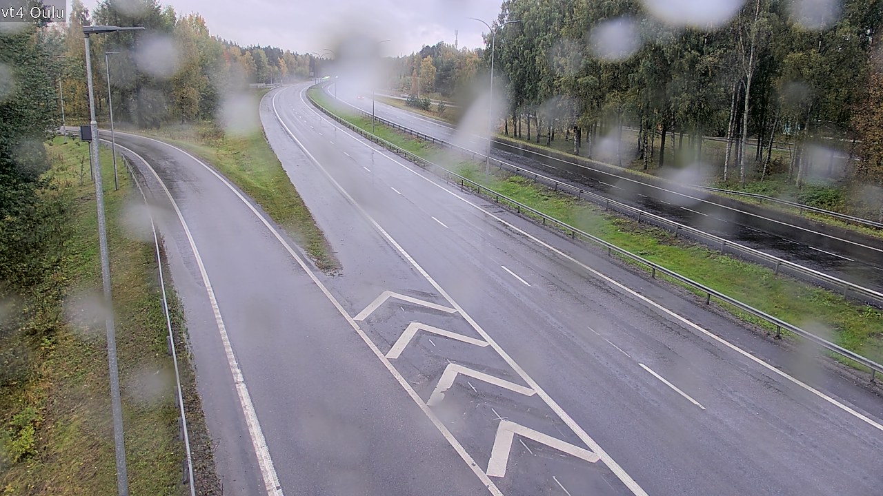 Weather Camera Image Road 4 Oulu, Oulu, Pohjois-Pohjanmaa
