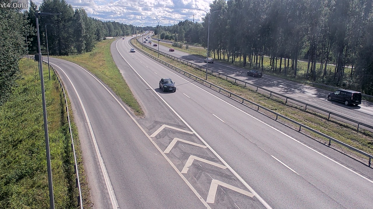 Kelikamerat Kuva Tie 4 Oulu, Oulu, Pohjois-Pohjanmaa