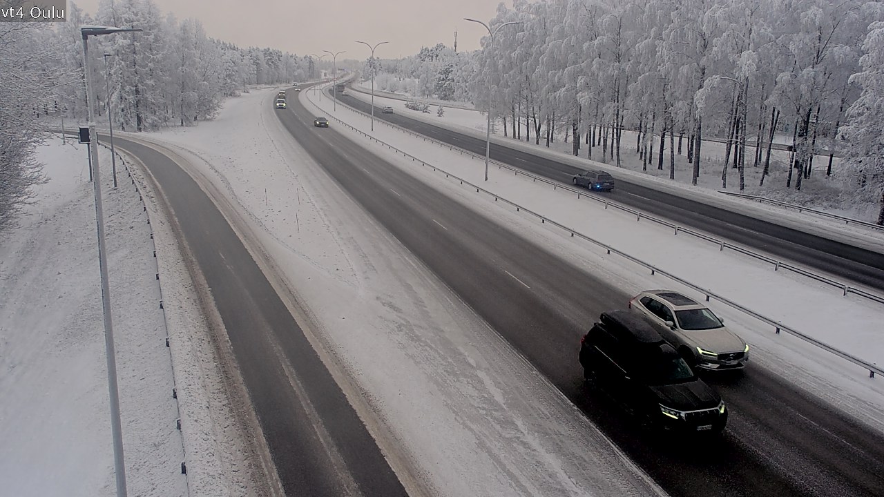 Weather Camera Image Road 4 Oulu, Oulu, Pohjois-Pohjanmaa