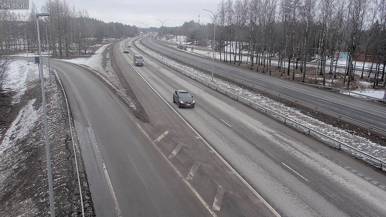 Weather Camera Image Road 4 Oulu, Oulu, Pohjois-Pohjanmaa