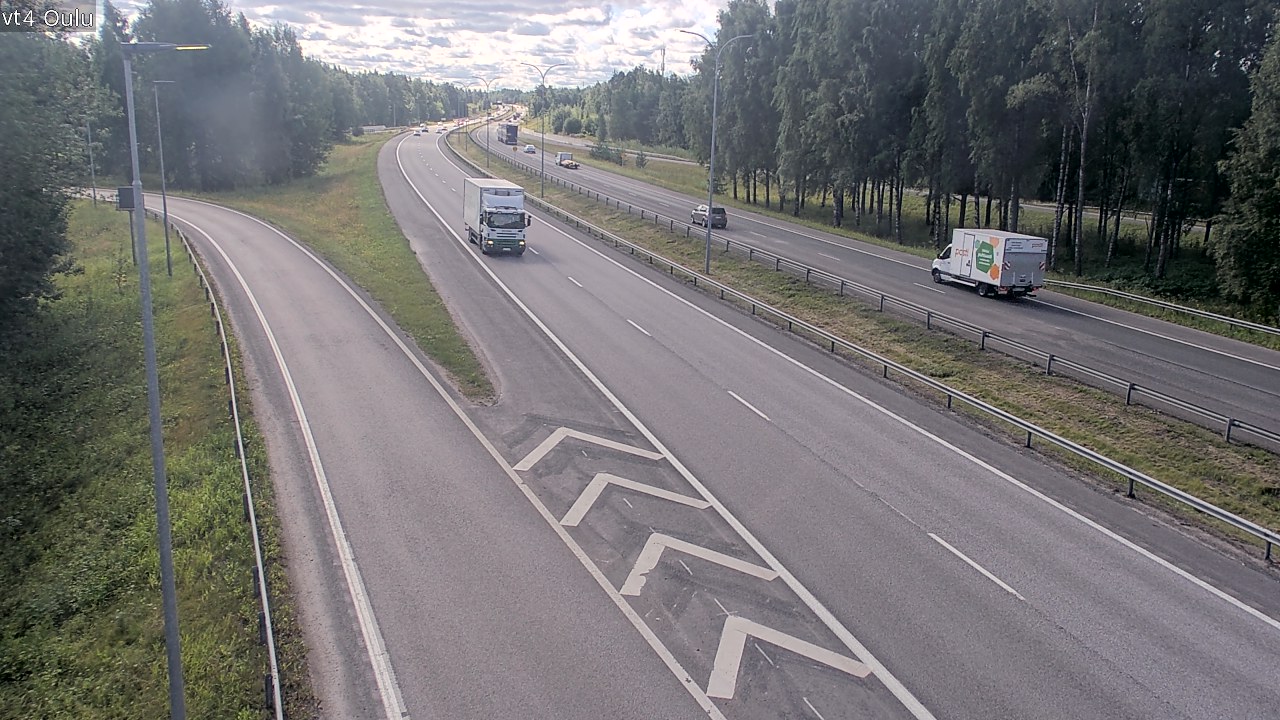 Kelikamerat Kuva Tie 4 Oulu, Oulu, Pohjois-Pohjanmaa