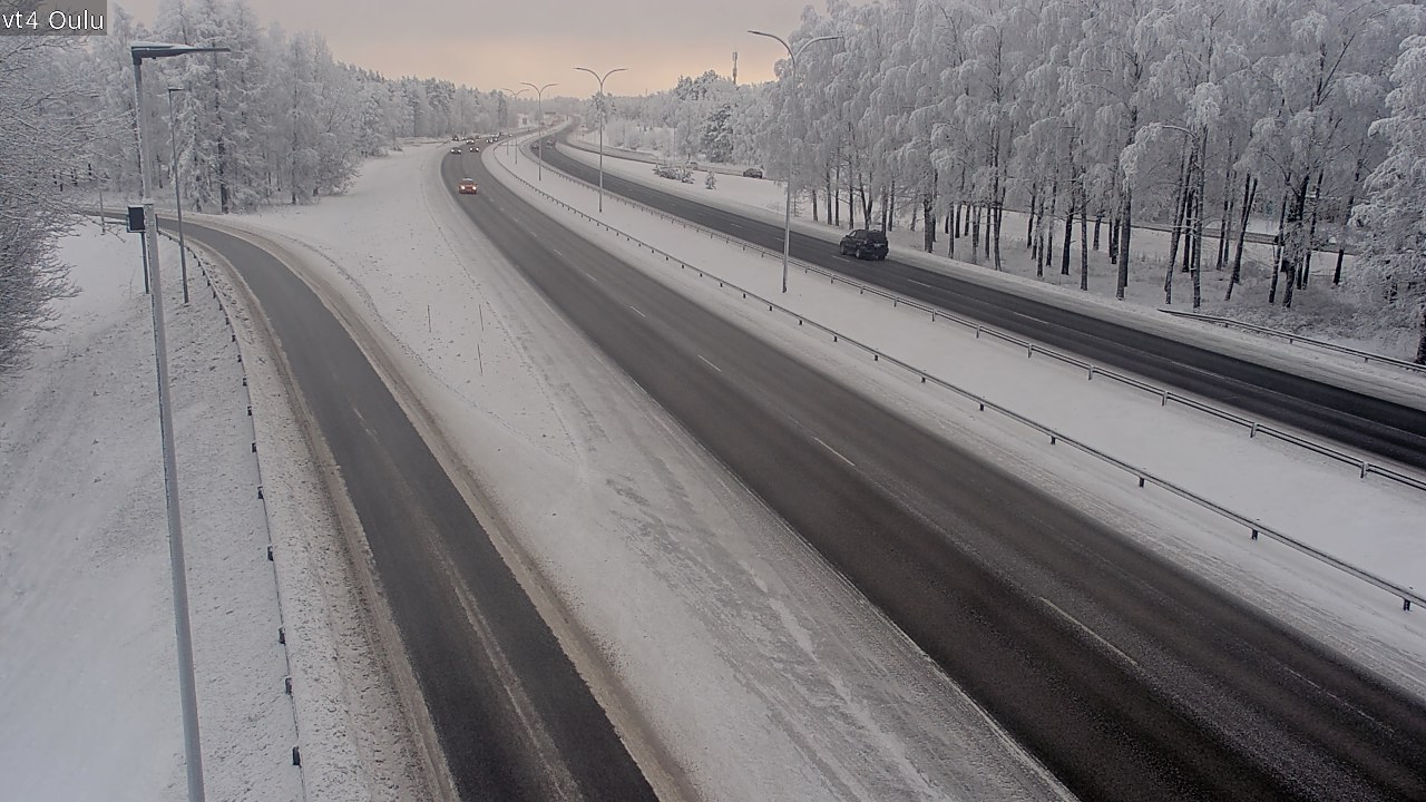 Weather Camera Image Road 4 Oulu, Oulu, Pohjois-Pohjanmaa