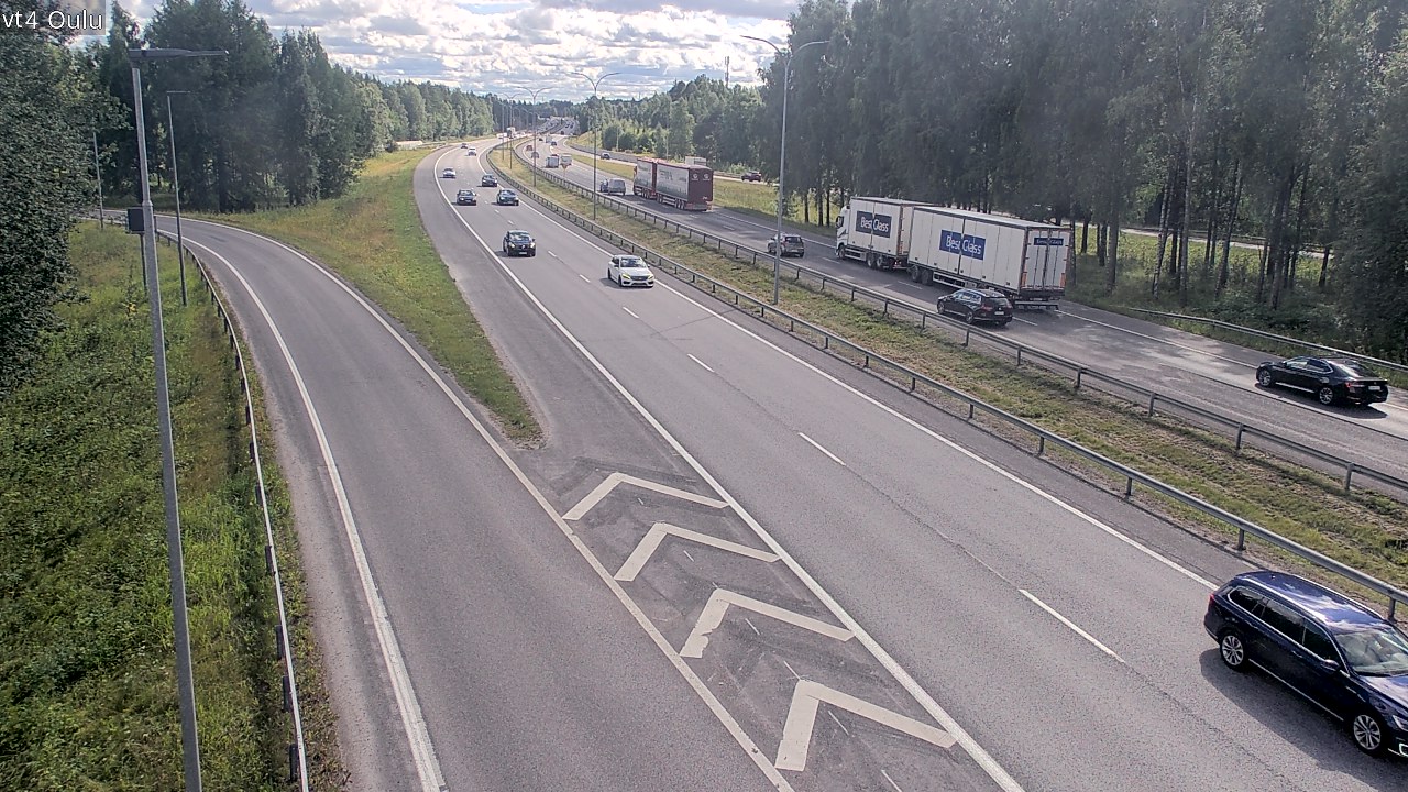 Kelikamerat Kuva Tie 4 Oulu, Oulu, Pohjois-Pohjanmaa