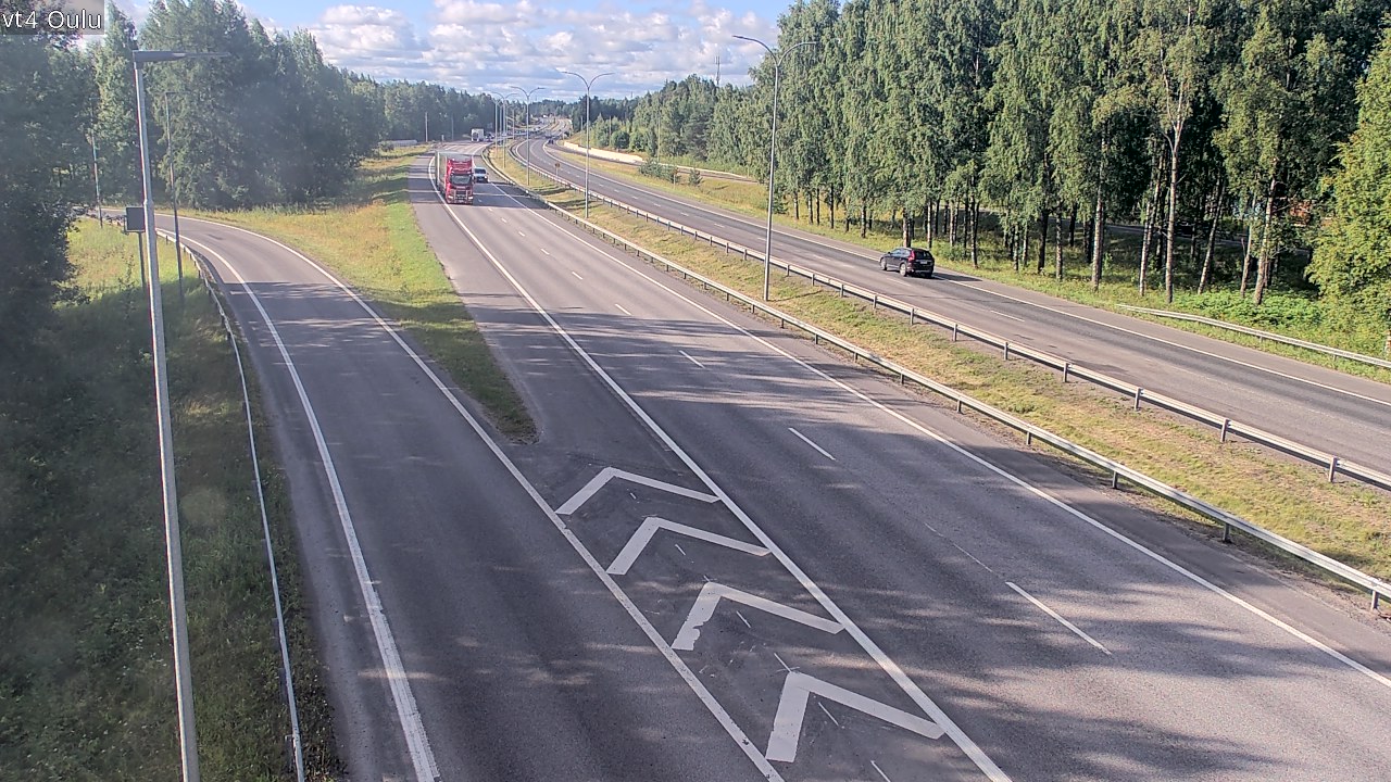 Kelikamerat Kuva Tie 4 Oulu, Oulu, Pohjois-Pohjanmaa
