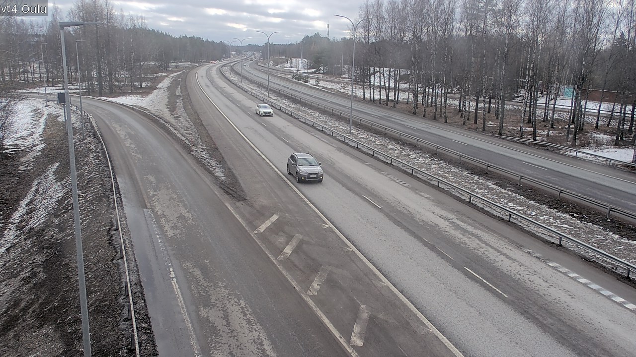 Weather Camera Image Road 4 Oulu, Oulu, Pohjois-Pohjanmaa