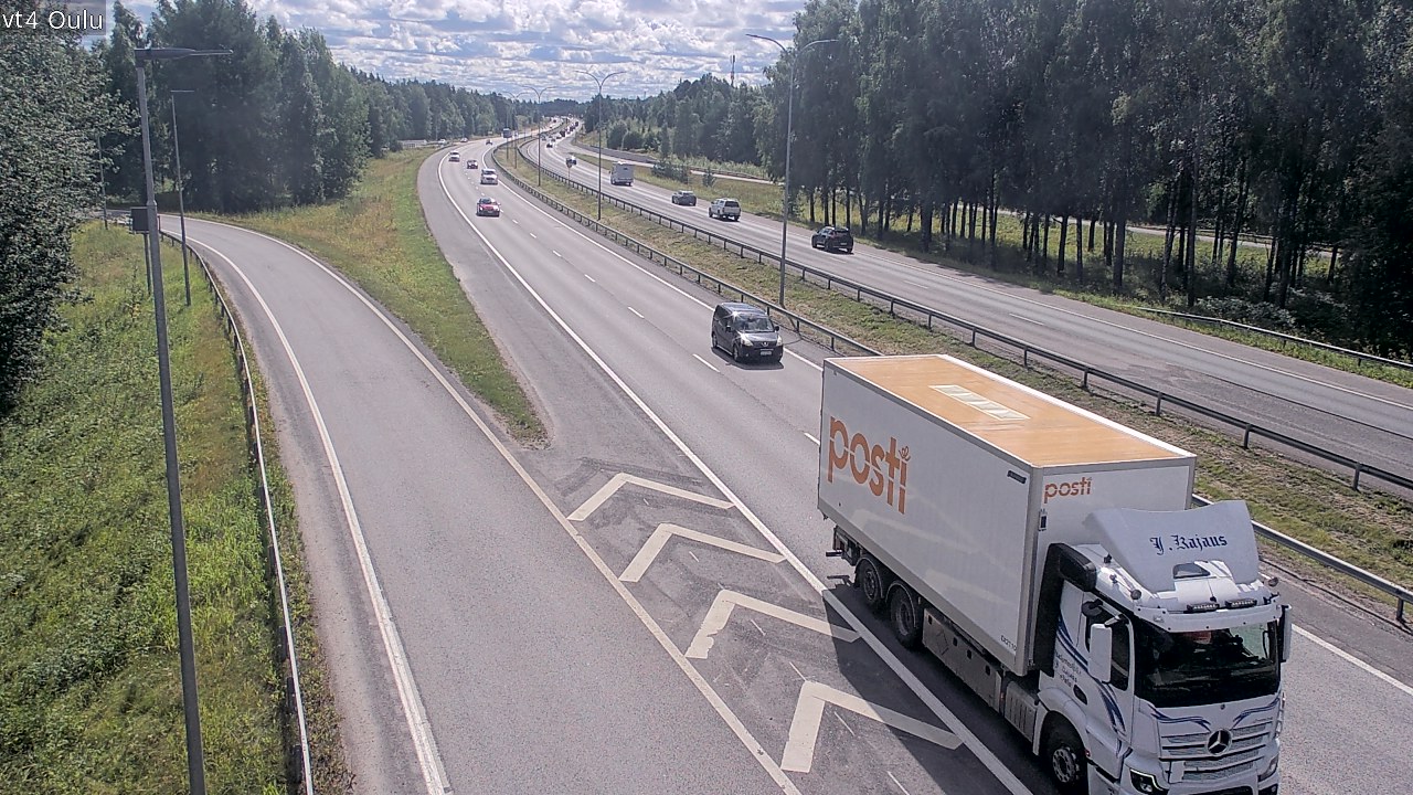 Kelikamerat Kuva Tie 4 Oulu, Oulu, Pohjois-Pohjanmaa