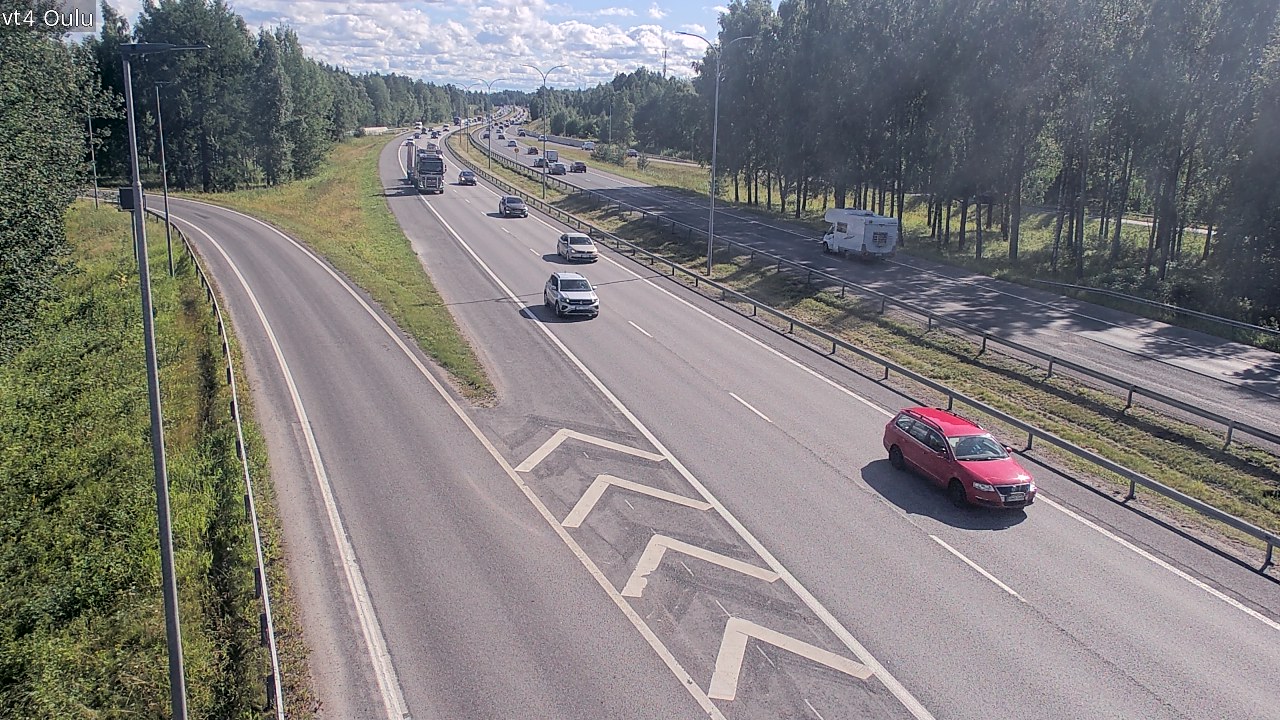 Kelikamerat Kuva Tie 4 Oulu, Oulu, Pohjois-Pohjanmaa