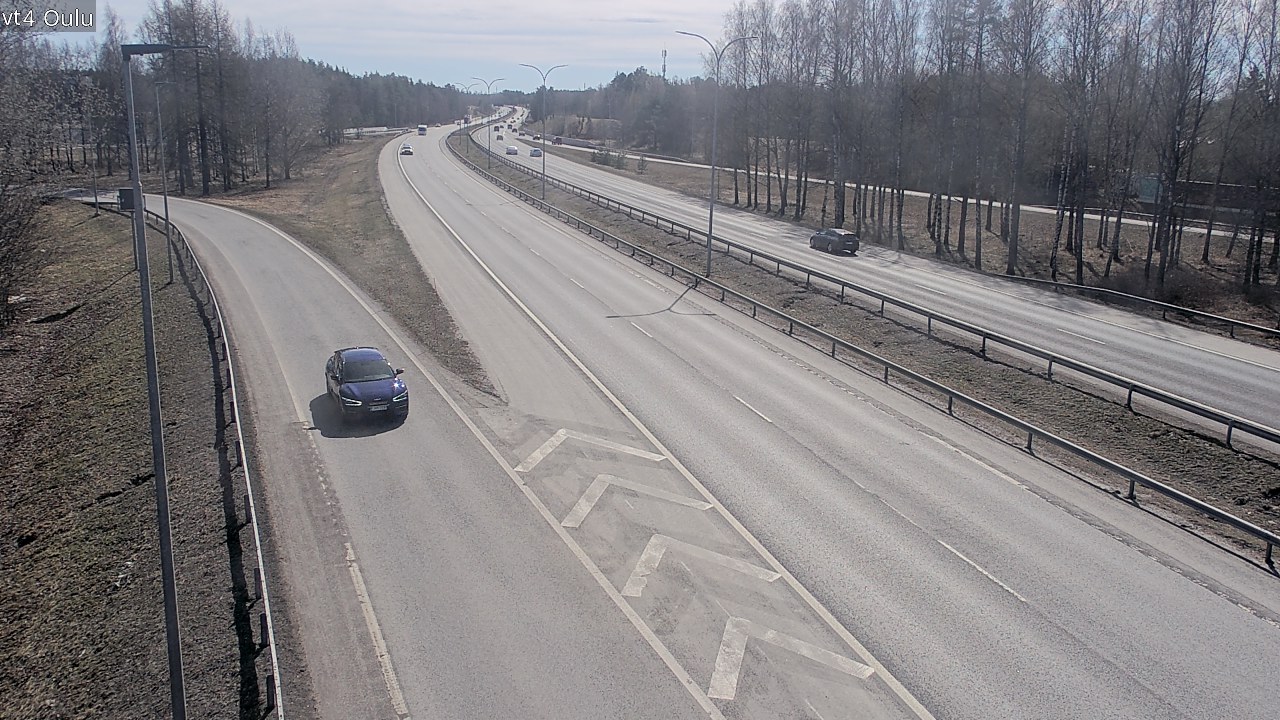 Kelikamerat Kuva Tie 4 Oulu, Oulu, Pohjois-Pohjanmaa