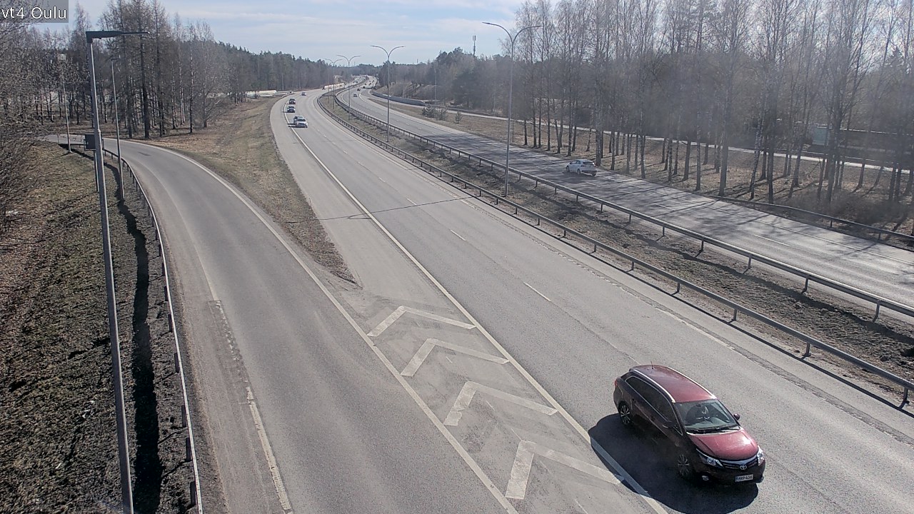 Kelikamerat Kuva Tie 4 Oulu, Oulu, Pohjois-Pohjanmaa