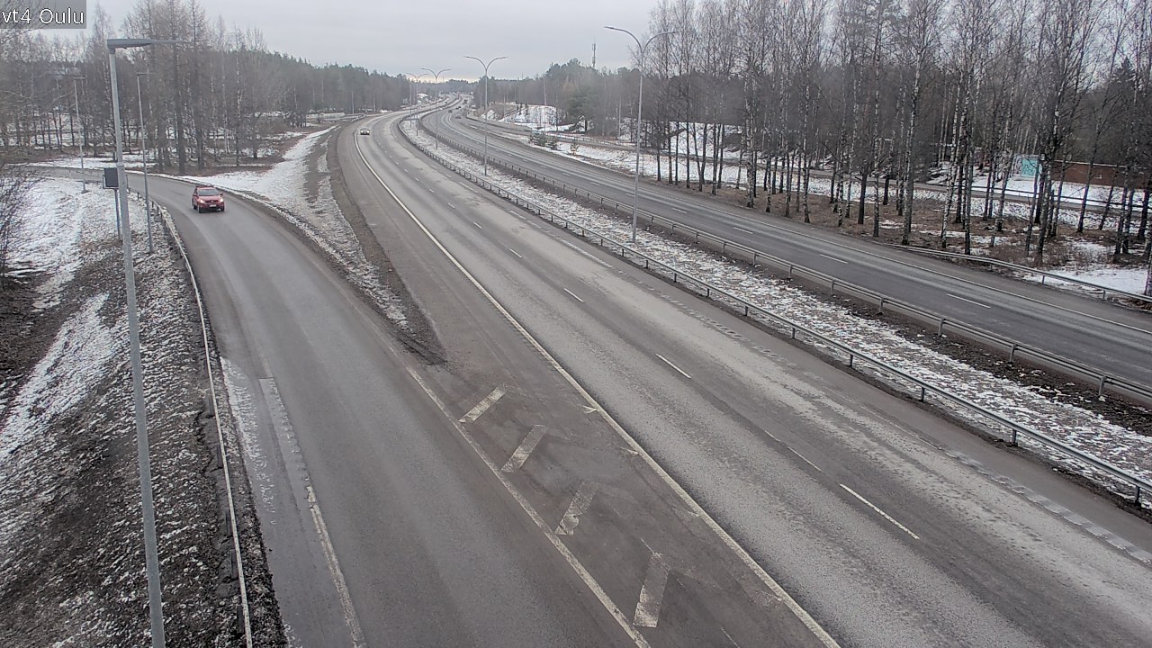 Weather Camera Image Road 4 Oulu, Oulu, Pohjois-Pohjanmaa