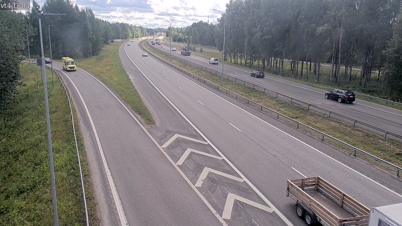Kelikamerat Kuva Tie 4 Oulu, Oulu, Pohjois-Pohjanmaa