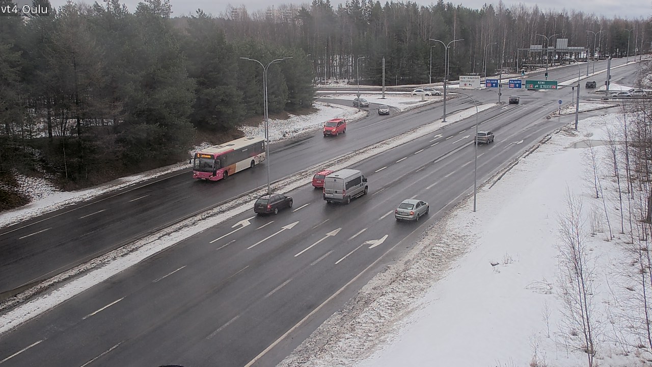 Kelikamerat Kuva Tie 4 Oulu, Oulu, Pohjois-Pohjanmaa