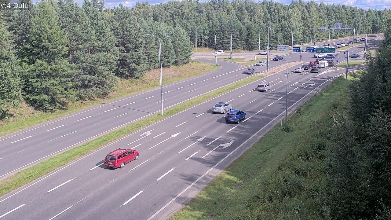 Kelikamerat Kuva Tie 4 Oulu, Oulu, Pohjois-Pohjanmaa