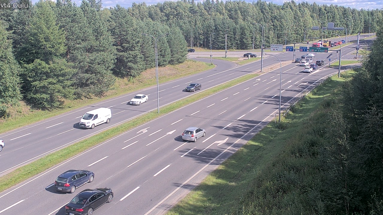 Kelikamerat Kuva Tie 4 Oulu, Oulu, Pohjois-Pohjanmaa