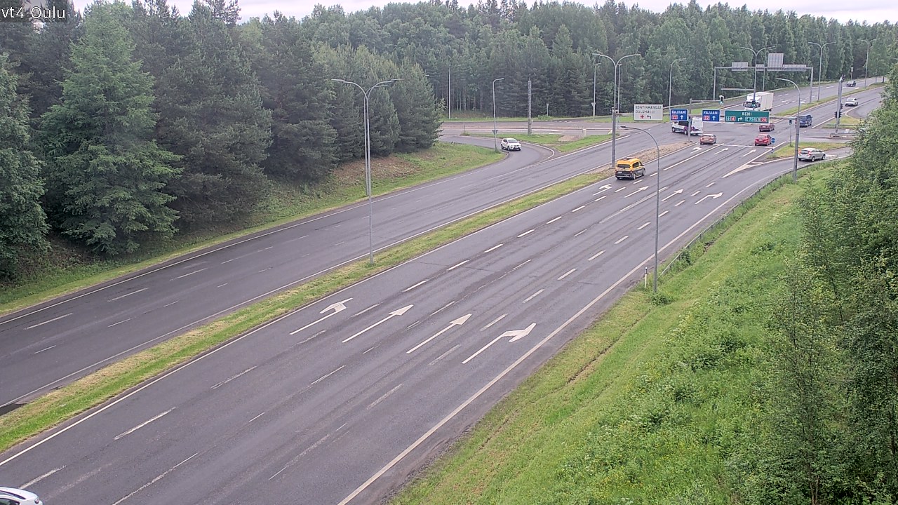 Weather Camera Image Road 4 Oulu, Oulu, Pohjois-Pohjanmaa