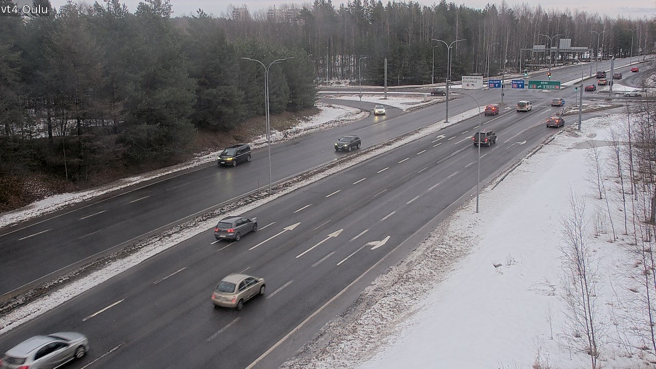 Kelikamerat Kuva Tie 4 Oulu, Oulu, Pohjois-Pohjanmaa