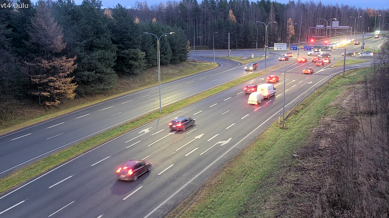 Kelikamerat Kuva Tie 4 Oulu, Oulu, Pohjois-Pohjanmaa