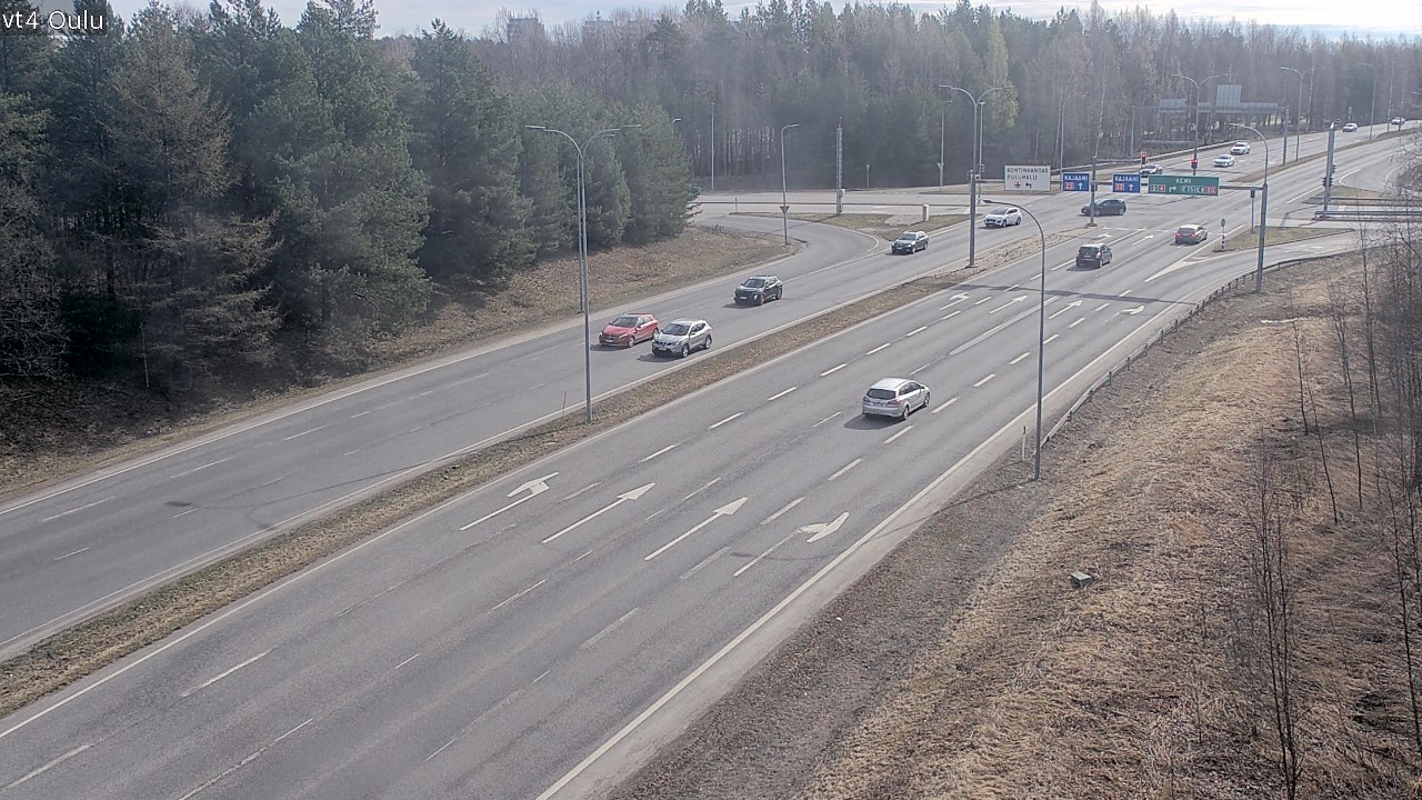 Kelikamerat Kuva Tie 4 Oulu, Oulu, Pohjois-Pohjanmaa