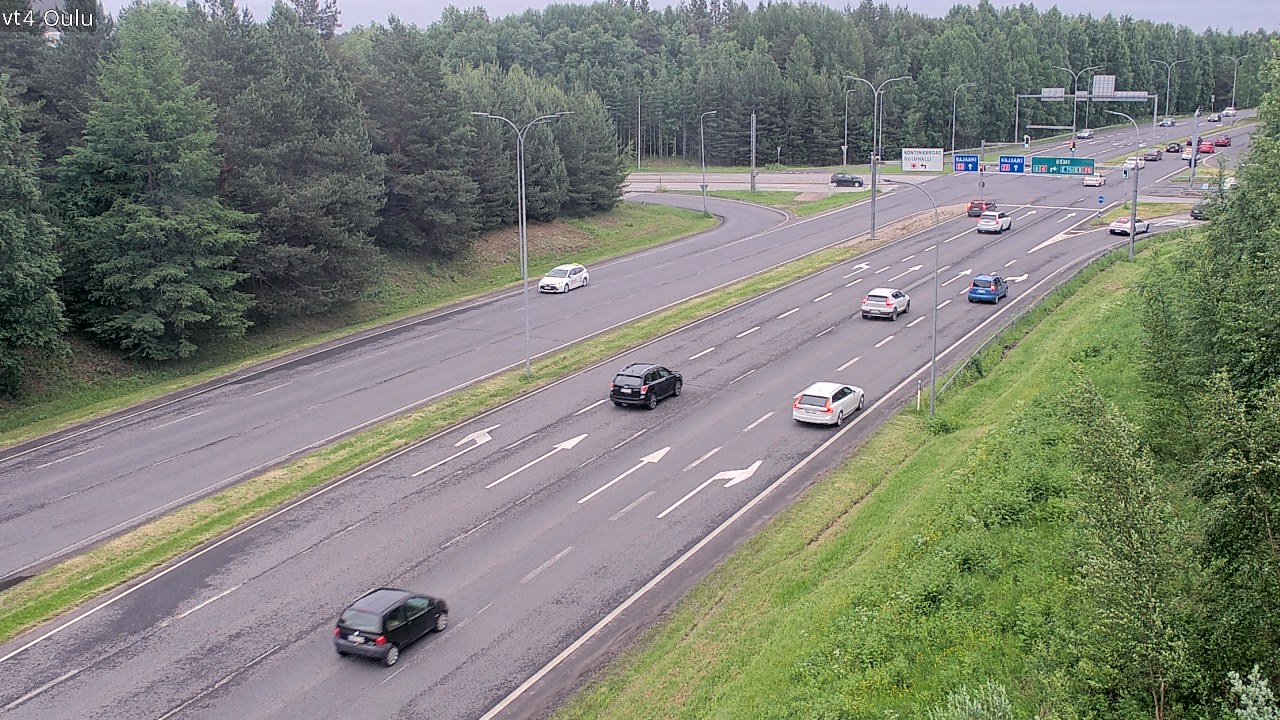 Kelikamerat Kuva Tie 4 Oulu, Oulu, Pohjois-Pohjanmaa